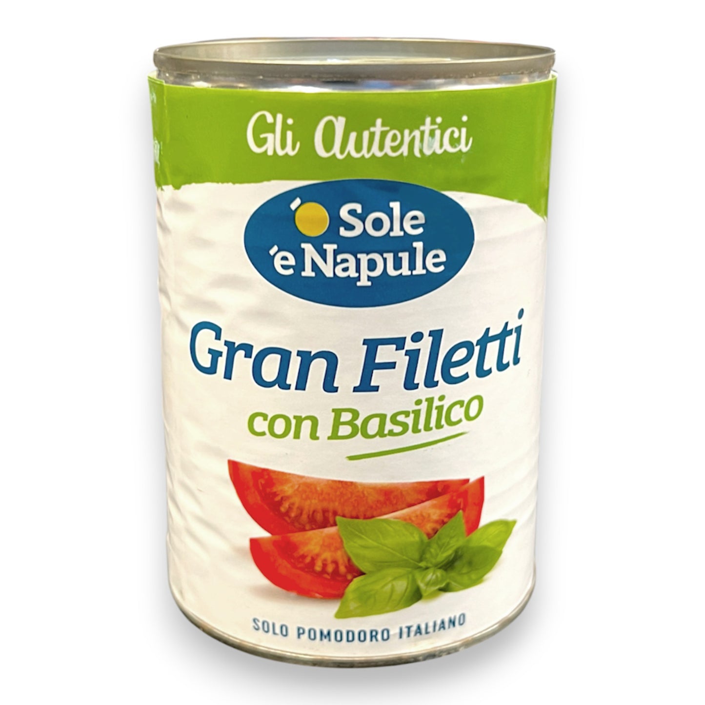 'O Sole 'e Napule Tomato Fillets with Basil (400g)