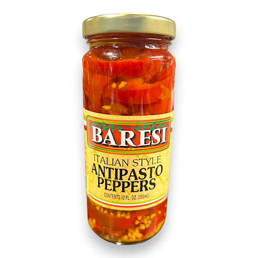 Baresi Italian Style Antipasto Peppers 12oz