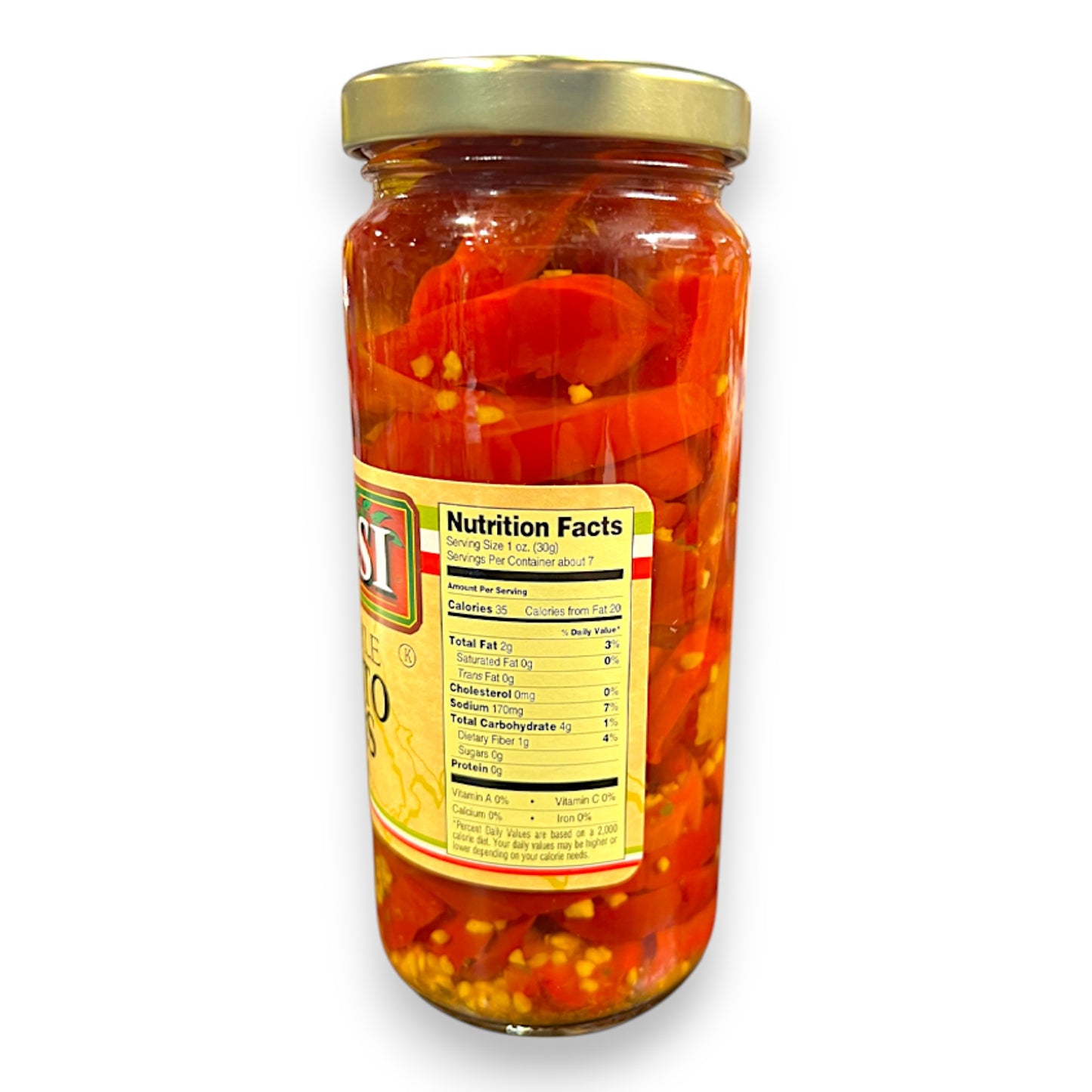 Baresi Sun Dried Tomatoes in Oil Jar 8oz