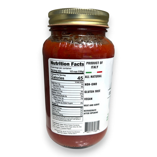 Carlo's Homemade of NY tomato sauce 26oz