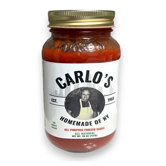 Carlo's Homemade of NY tomato sauce 26oz
