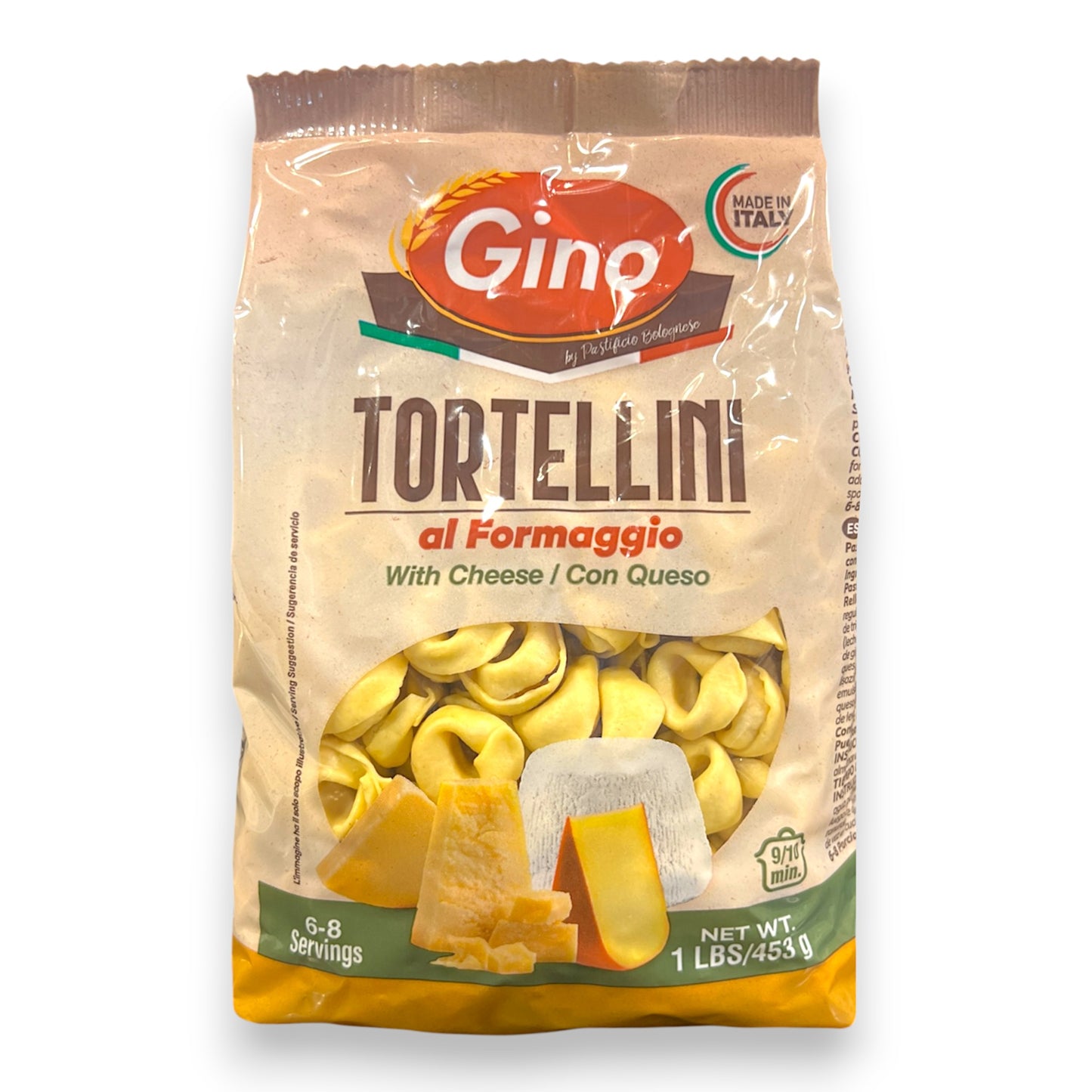 Gino Tortellini al Formaggio 453g